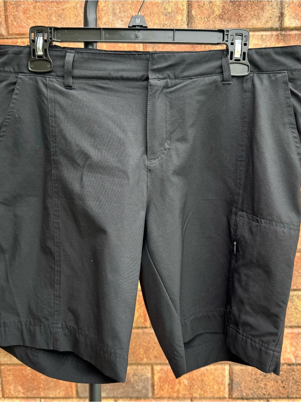 32 Degrees Ladies Black Cargo Short